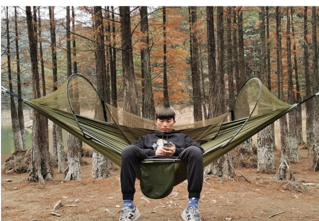 Camping Hammock with Mosquito Net