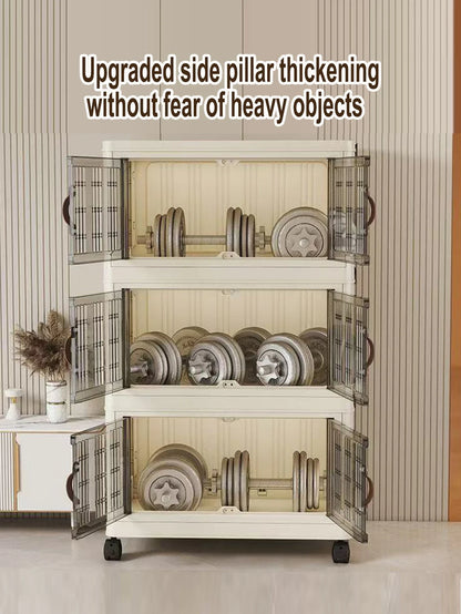 Portable Folding Wardrobe Storage Unit