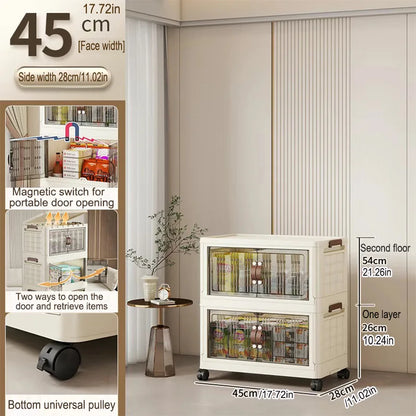 Portable Folding Wardrobe Storage Unit