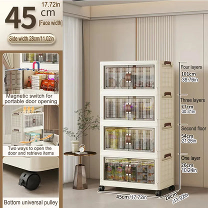 Portable Folding Wardrobe Storage Unit