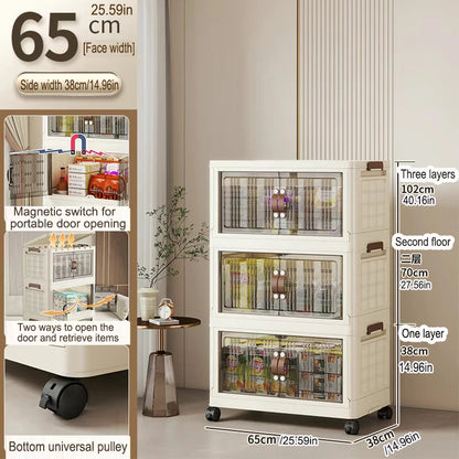 Portable Folding Wardrobe Storage Unit