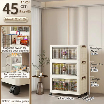 Portable Folding Wardrobe Storage Unit