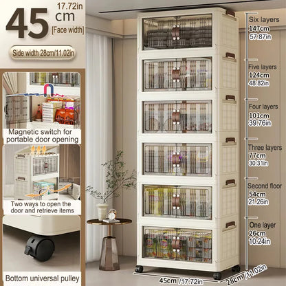 Portable Folding Wardrobe Storage Unit